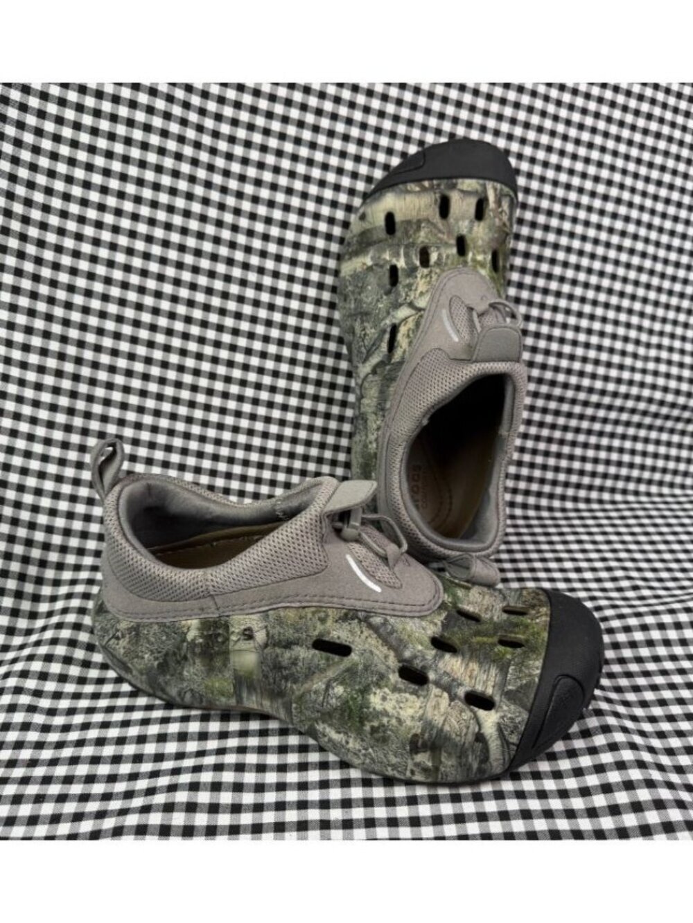 Crocs Quick Trail Low Mossy Oak Walnut 211109-267 Men's 5 Women's 7 Gorpcore